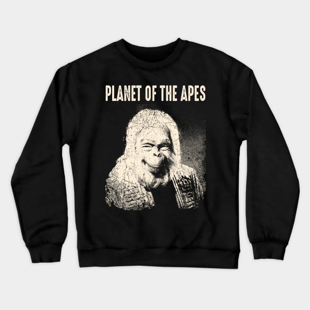 Portrait Planet Fiction Movie Crewneck Sweatshirt by JaylahKrueger